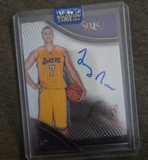 2015-16 Panini Select Rookie Signatures LARRY NANCE JR. / 199 Lakers RC Auto