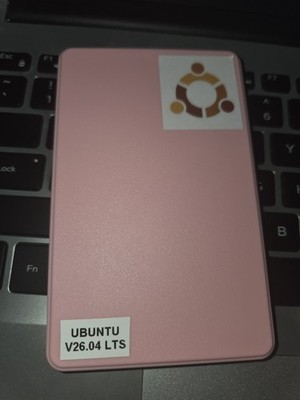 Linux Ubuntu 26.04.3 LTS, 64-bit, Bootable 128GB USB Samsung SSD w/ Persistence