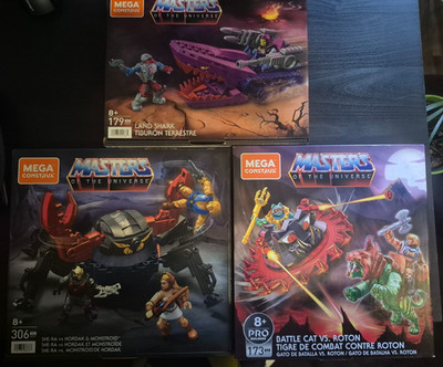 Mega Construx - Masters of the Universe - 3 Fahrzeuge des Bösen - OVP