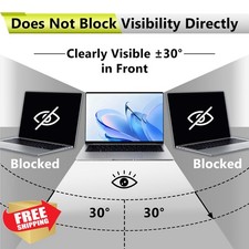 12.5 Inch Laptop Privacy Screen Protector Anti Glare Blue Light Filter