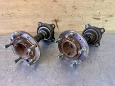 OEM Chrysler Conquest / Mitsubishi Starion REAR 5-LUG WHEEL HUBS PAIR W/ Knuckle