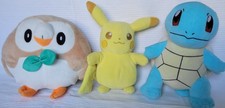 Pokemon Plüschtier Sammlung Pikachu Bauz Schiggy