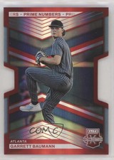 2023 Elite Extra Edition Prime Numbers B Die-Cut 6/60 Garrett Baumann #30 1eh5