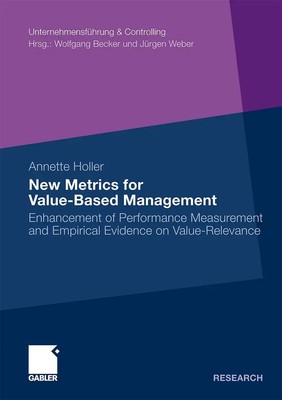 New Metrics for Value-Based Management Annette Holler Taschenbuch xxi Englisch