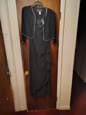 alex evenings dress size 18 womens formal