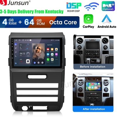 For Ford F150 F-150 2008-2014 Android15 4+64GB Carplay Car Stereo Radio GPS Navi