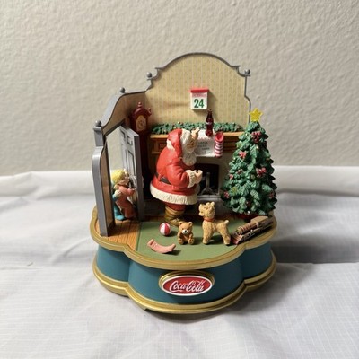 Coca-Cola Musical Christmas Collection Dear Santa Please Pause Here 1993. Tested