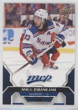 2020-21 Upper Deck MVP Factory Set Blue Mika Zibanejad #64 0a4