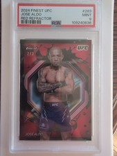 2024 Topps Finest UFC Rare Jose Aldo 2/3 PSA MINT 9 POP 1