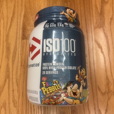 DYMATIZE ISO100  Hydrolyzed Protein Powder 100% Whey Protein Isolate 20 Servings