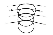 Bowdenzug-Satz für MZ TS 250, TS 250/1 - Hochlenker, schwarz