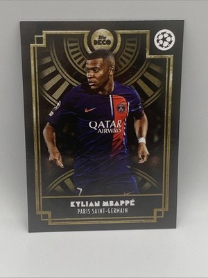 Kylian Mbappe - PSG (Current Stars) Base Topps Deco 23/24