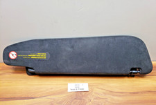 12-20 Oem Tesla Model S Front Left Driver Sunvisor Sun Visor Black Alcantara 12-20 Oem Tesla Model S Front Left Driver Sunvisor Sun Visor Black Alcantara