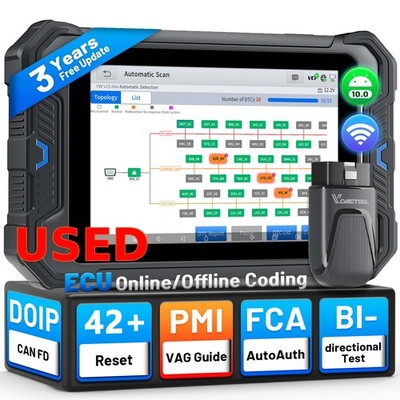 USED VDIAGTOOL VD80BT OBD2 Scanner Auto AllSystem Diagnostic Tool Bi-Directional