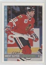 1992-93 O-Pee-Chee Brent Sutter #60 0da0