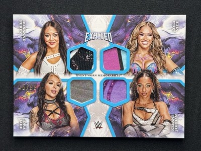 2025 Exalted WWE ROXANNE PEREZ / CORA JADE / LOLA VICE / KELANI JORDAN RELIC /99