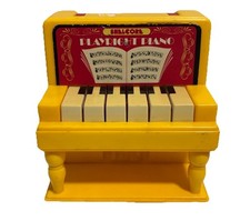 Vintage Shelcore Play Right Piano Children's Musical Toy Vintage Shelcore 1984