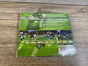 NFL 2K1 (Sega Dreamcast, 2000)  No Manual