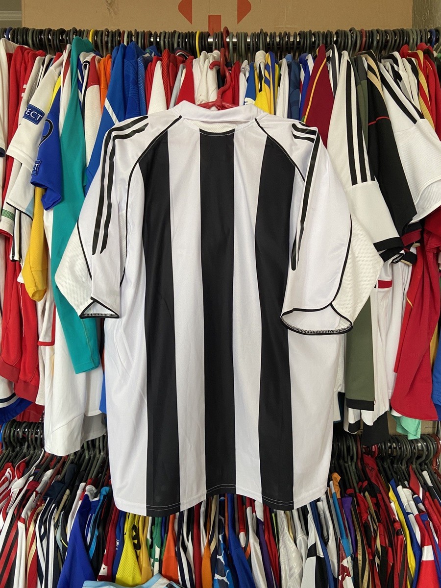 NEWCASTLE UNITED 2005 2006 HOME FOOTBALL SHIRT SOCCER JERSEY