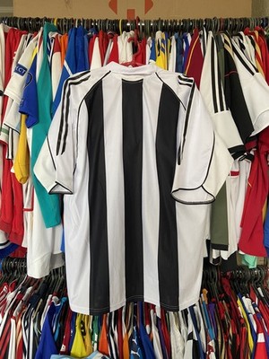 NEWCASTLE UNITED 2005 2006 HOME FOOTBALL SHIRT SOCCER JERSEY