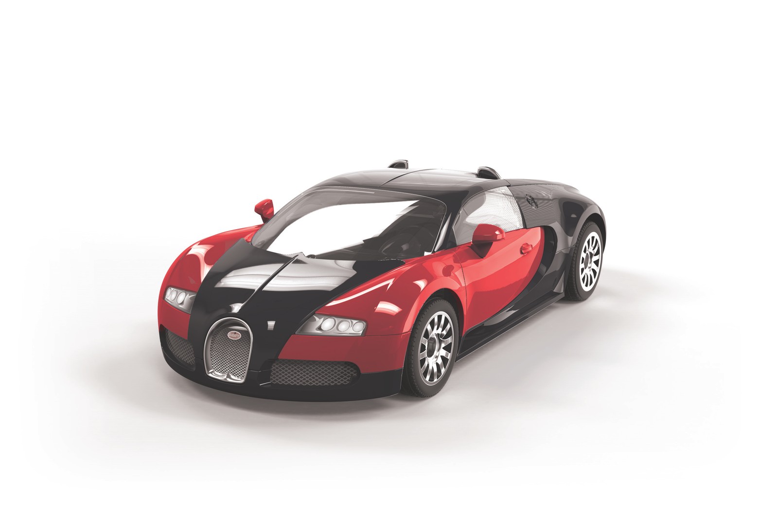 Airfix QUICKBUILD Bugatti 16.4 Veyron black/red Model