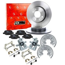 TRW Bremsscheiben Rep-Satz Komplett Hinten für FIAT 500 PANDA 169 PUNTO 199
