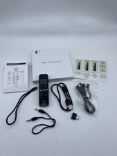 64GB Digital Voice Recorder Open Box One Touch Recording/Saving MP3