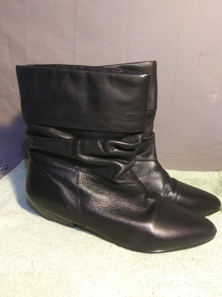 Vintage  Danexx Women's 8.5  Lined Boots  Y2K - Image 4 of 4