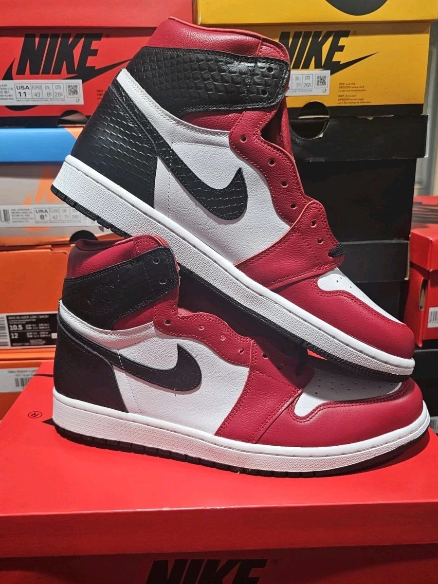 Jordan 1 Retro OG High Satin Red W for sale | eBay UK