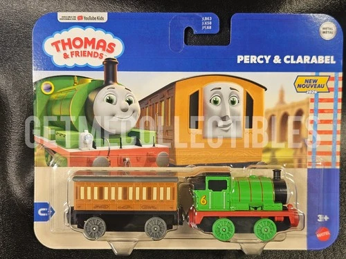THOMAS AND FRIENDS DIECAST PERCY AND CLARABEL 2 PACK JLB71 2026 METAL SAVE 15%