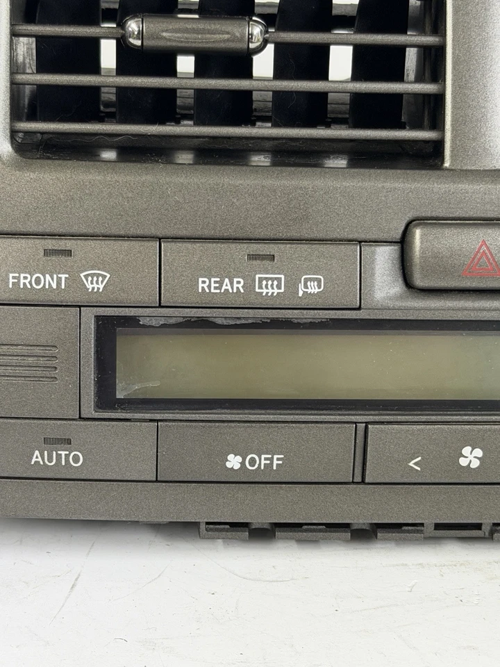 2004-2006 Lexus LS430 HVAC Climate Control Clock Dash Bezel Air Vent - Image 3 of 4