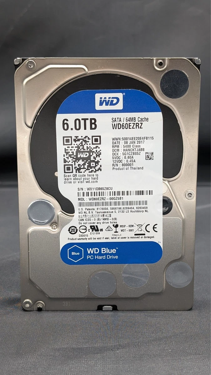 Western Digital 6TB Computer Internal Hard Disk Drives for sale | eBay