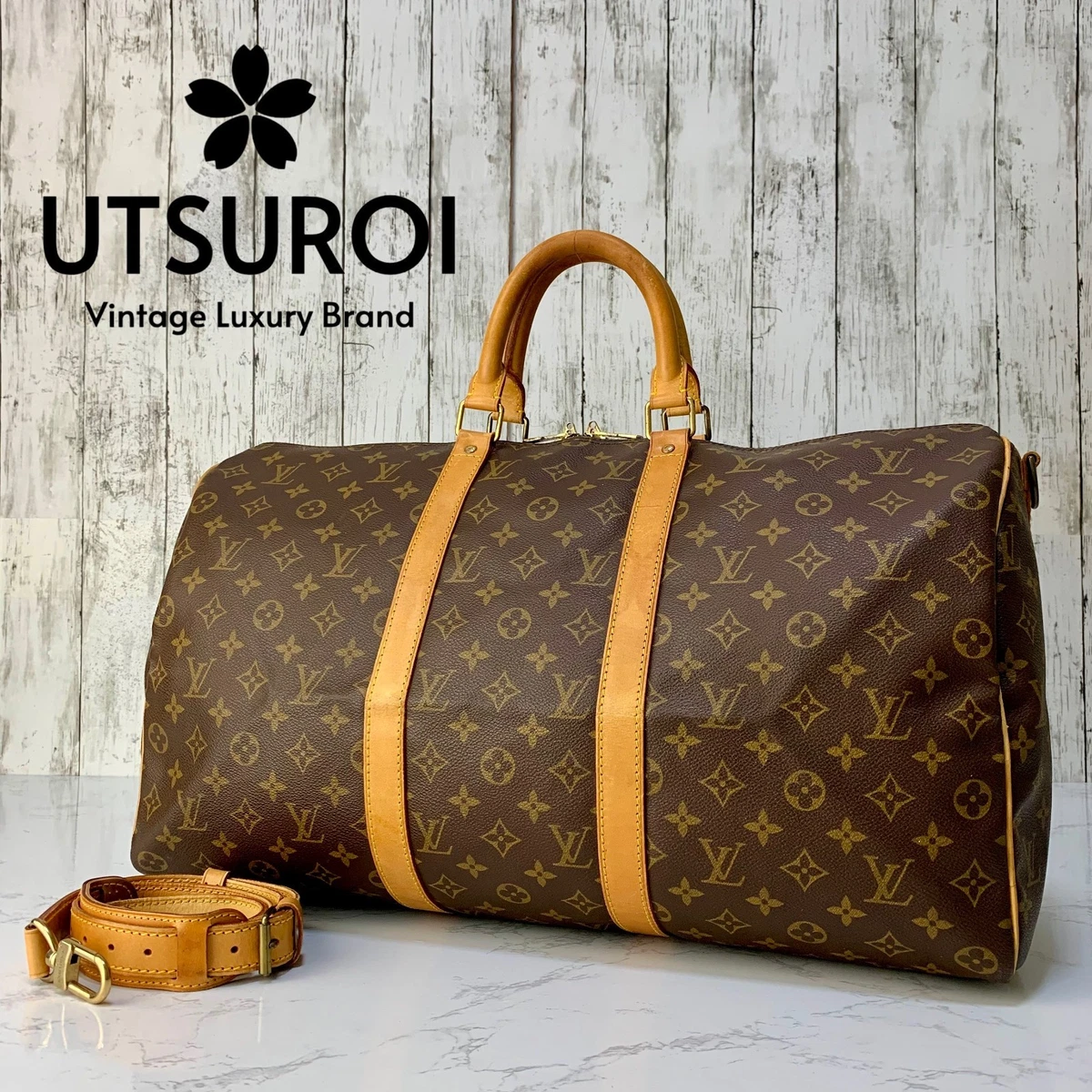 Louis Vuitton Keepall Bandouliere 50 for sale | eBay
