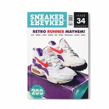 Sneaker Freaker Magazine Issue 34 Retro Runner Mayhem Rare Collectors
