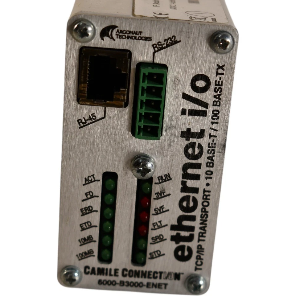 Opto 22 6000-B3000-ENET Ethernet I/O Brain Controller Module - Image 2 of 4