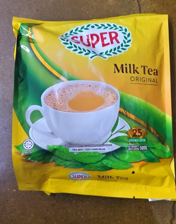 2 PACK SUPER MILK TEA ORIGINAL 25 STICKS EACH BAG | eBay