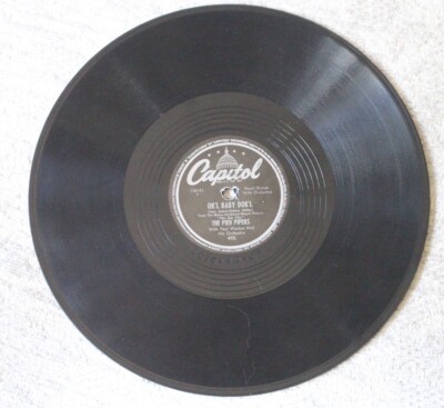 The Pied Pipers w Paul Weston & Orch.    Ok'l Baby Dok'l / See You in My Dreams 