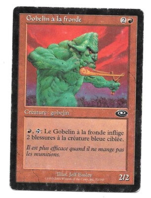 Slinged Goblin 72 143 (vf) - Magic The Gathering Card