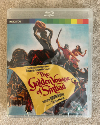 The Golden Voyage of Sinbad Blu-ray Indicator *Region Free* Fantasy ...