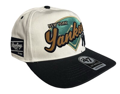 New York Yankees MLB '47 Rawlings Script HITCH SnapBack Cap OSFA