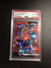 Rajon Rondo 2018 Panini Prizm Red Ice #36 PSA 10 GEM MINT.