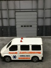 Majorette Sonic Flashers 1991 Ambulance Diecast Car