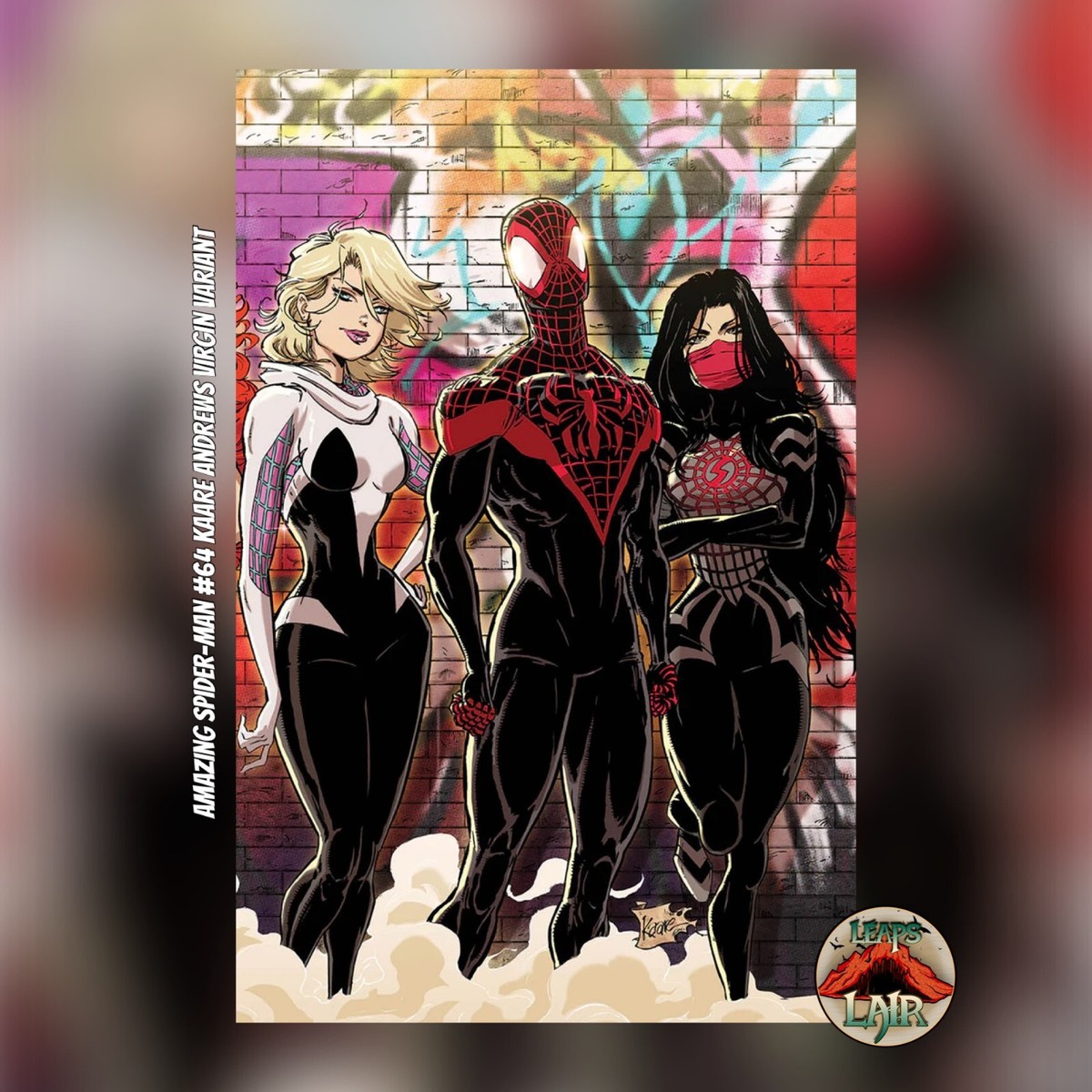 AMAZING SPIDER-MAN #63-#64 KAARE ANDREWS CONNECTING COVERS