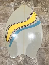 Vintage Skim Lizard Wood Surf Board  Lizard Board Skim 2009 JGR Copa