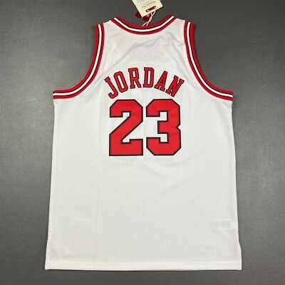 100% Authentic Michael Jordan Mitchell Ness 97 98 Bulls Jersey XL 18/20  Youth