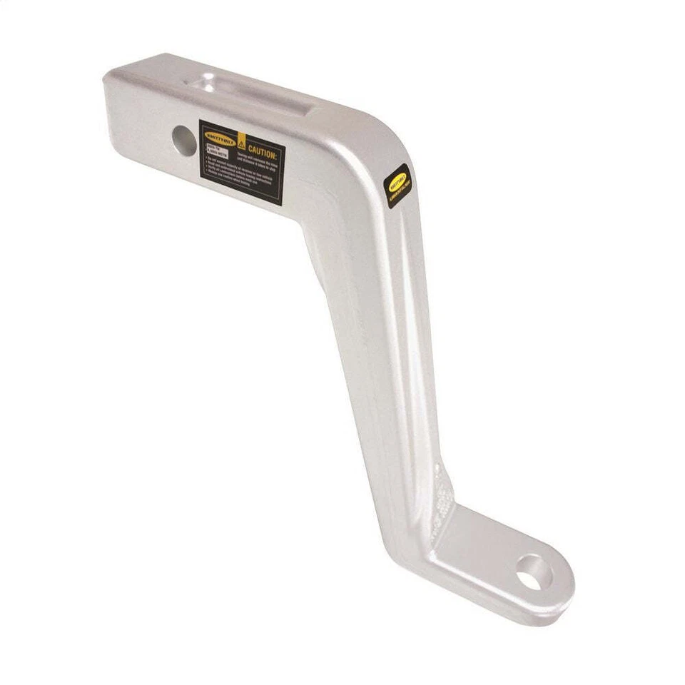 Suporte de bola Smittybilt 2940 alumínio 10" reboque drop engate para receptores 2" - Imagem 2 de 4