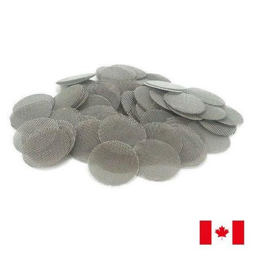 100 Piece Silver Screens Stainless Steel 20mm 3/4" 0.75" Smoking Pipe