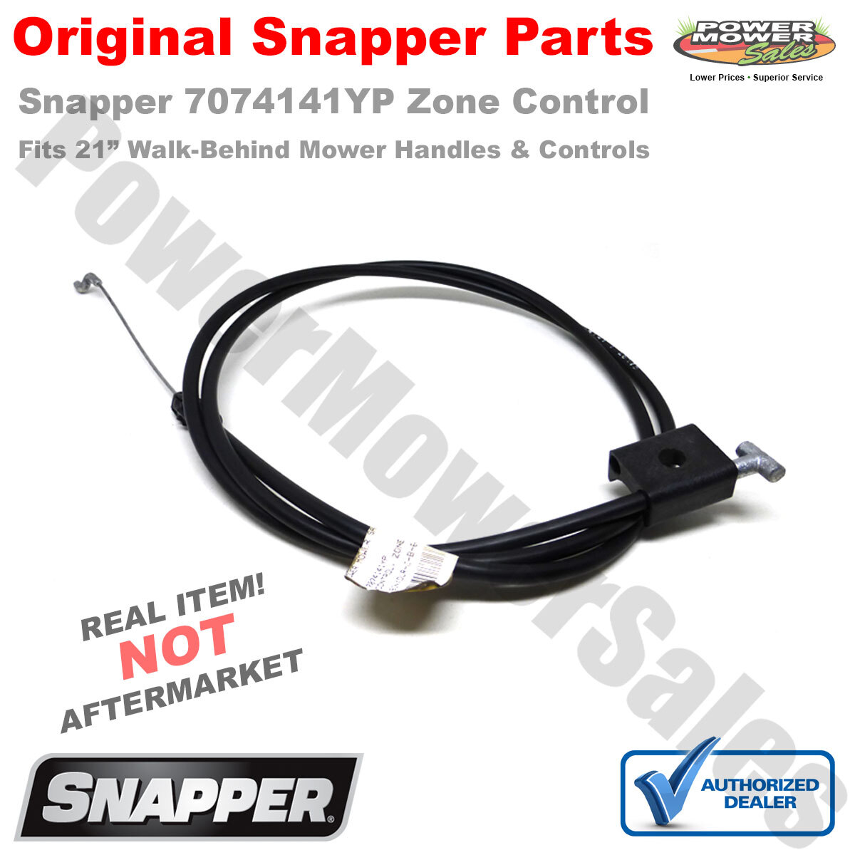 Genuine Snapper Zone Control Cable Part # 7074141YP for sale 