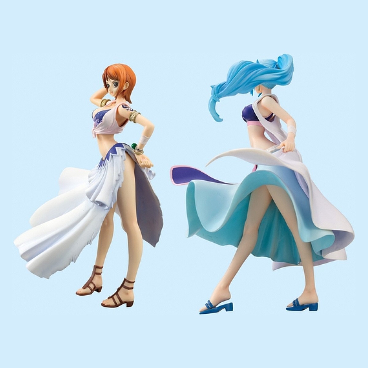 ONE PIECE DX GIRLS SNAP COLLECTION 1 Nami Nefertari Vivi Figure