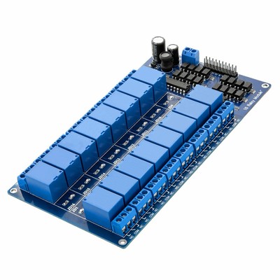 16 Kanal Relais 12V Optokoppler Modul Low Level Trigger DIY Raspberry Pi